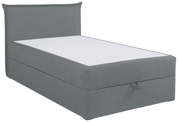 AMERICKÁ POSTEL, 120/200 cm, barvy stříbra MID.YOU - Postele s úložným prostorem, Online Only