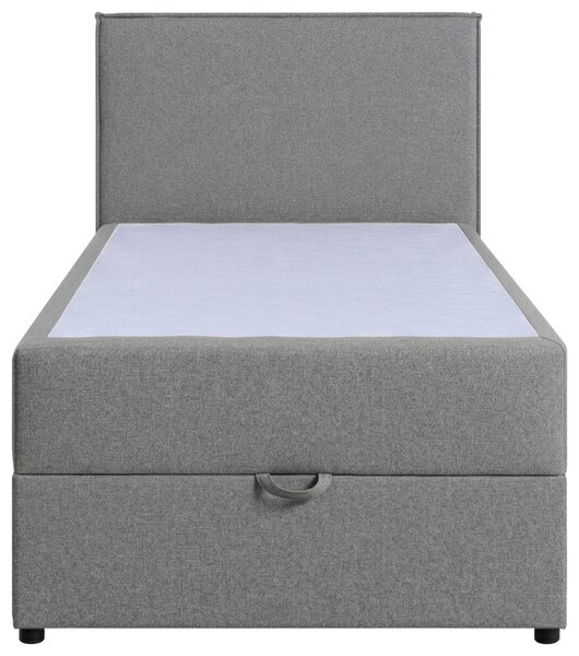AMERICKÁ POSTEL, 100/200 cm, šedá MID.YOU - Postele s úložným prostorem, Online Only