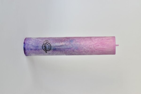 Supeko svíčka váleček 5x9 cm VIOLET MAGIC