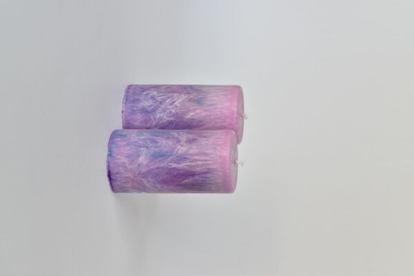 Supeko svíčka váleček 5x9 cm VIOLET MAGIC
