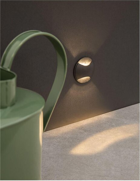 Nova Luce Venkovní zapuštěné svítidlo do zdi JOYA, LED 3W 3000K 19st. IP65