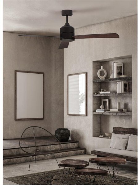 Nova Luce Stropní ventilátor AXEL Barva: Černá