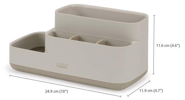 Béžový koupelnový organizér EasyStore – Joseph Joseph