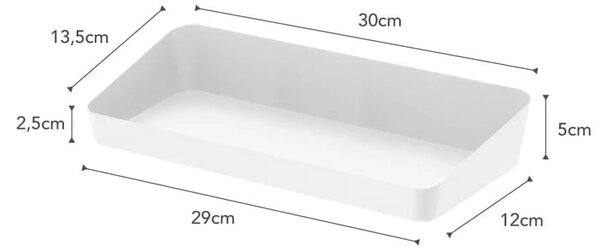 Tác 13.5x30 cm Amenity – YAMAZAKI