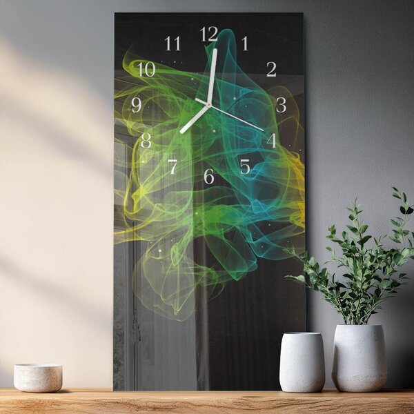 Skleněné hodiny vertikální Vzor zsppb-30x60-00087891