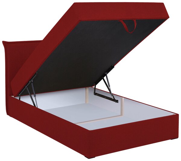 AMERICKÁ POSTEL, 120/200 cm, červená MID.YOU - Postele s úložným prostorem, Online Only