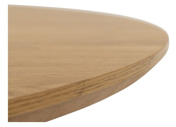 Kulatý jídelní stůl s deskou v dubovém dekoru ø 120 cm Yale - Actona