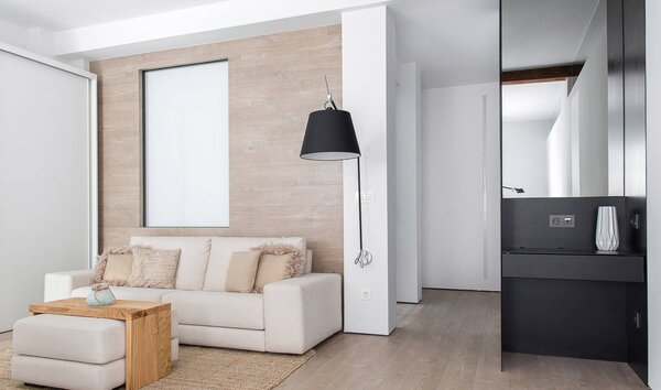 Artemide 63TOL Tolomeo Wall Mega černá lampa se stmívačem, 1x150W E27, černé stínítko prům. 32cm, max. délka 185cm