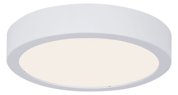 Paulmann 78923 Aviar, bílé koupelnové svítidlo, 13W LED 3000K stmívatelné, prům.22cm, IP44