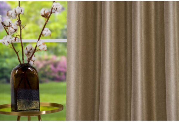 Závěs ve zlaté barvě 140x260 cm Torre – Mendola Fabrics