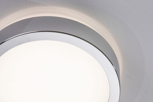 Paulmann 78926 Aviar, chromové koupelnové svítidlo, 18W LED dimwitch 2700/4000/6500K, prům.30cm, IP44