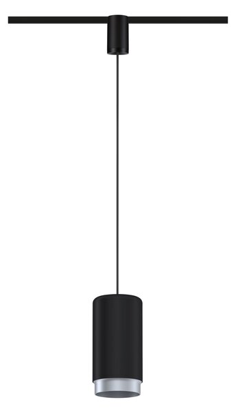 Paulmann 95402 Corus, černé závěsné svítidlo pro Urail, 1x50W E27, výška 27,2cm