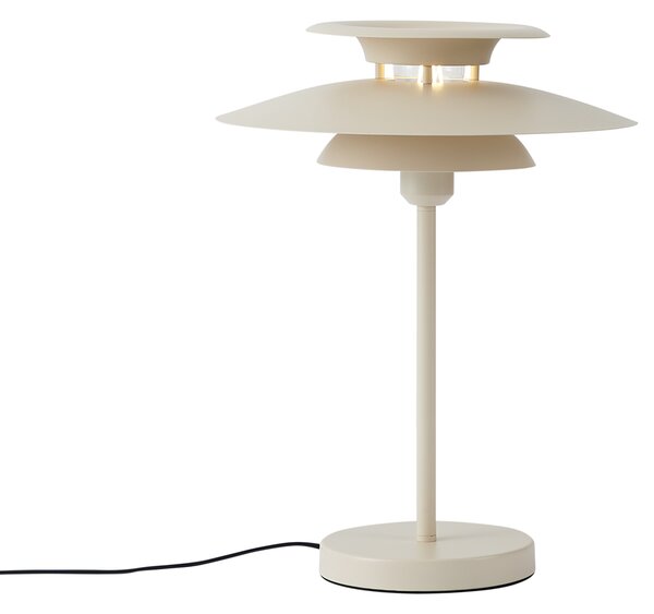 Retro stolní lampa béžová ocel 45 cm - Pauly