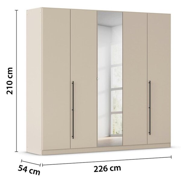 Skříň s otočnými dveřmi SAFARI, šířka 226 cm