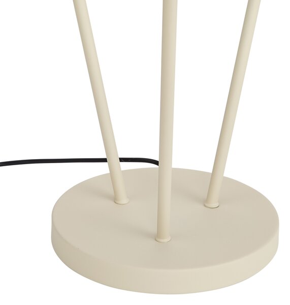 Moderní stojací lampa béžová 3-světla GU10 35mm - Thomas