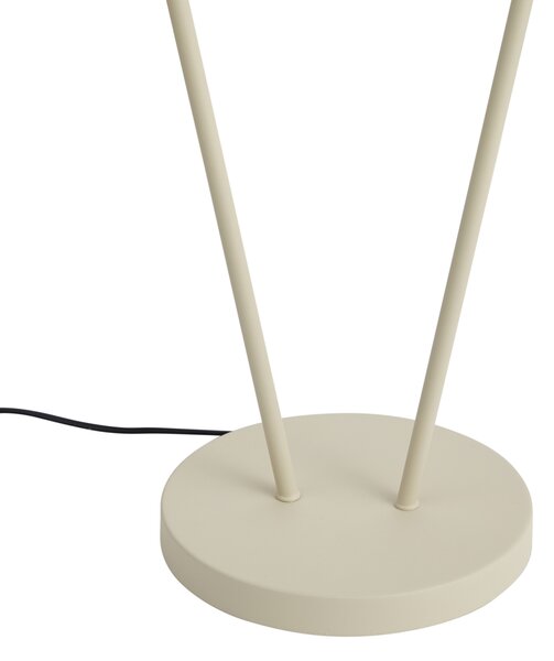 Moderní stojací lampa béžová 2-světla GU10 35mm - Thomas