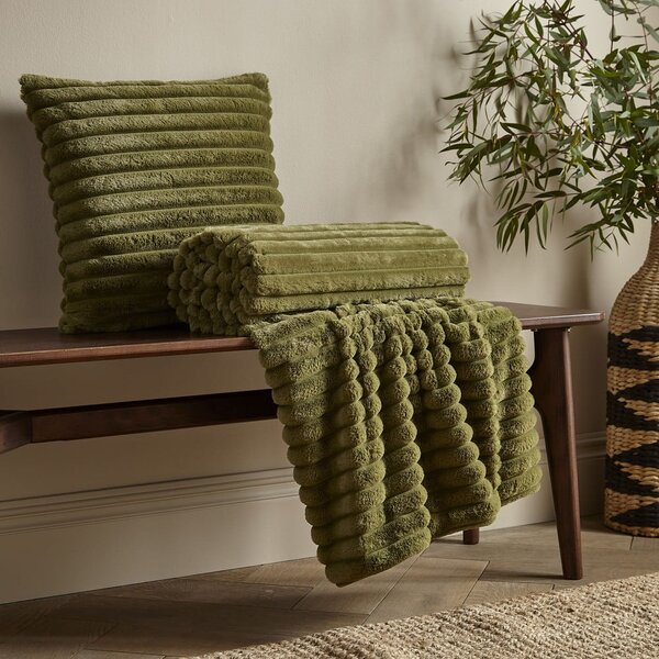Dekorační polštář 45x45 cm Cosy Ribbed – Catherine Lansfield