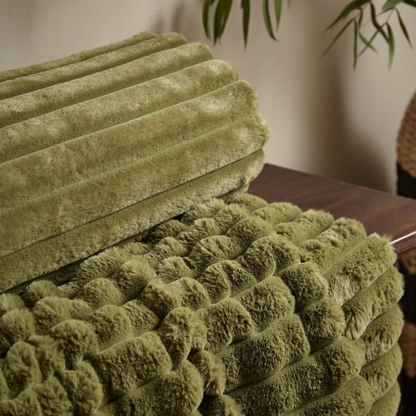 Deka z mikroplyše 130x170 cm Cosy Ribbed – Catherine Lansfield
