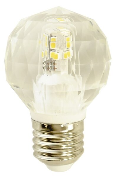 Dekorační LED žárovka E27 neutrální 4000k 4,3w 410 lm crystal