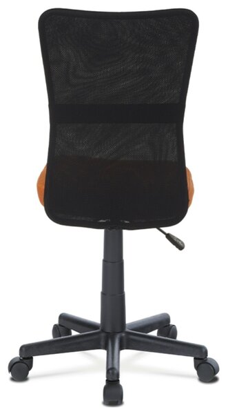 Dětská židle BAMBI oranžová/černá