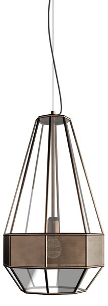 Il Fanale 295.01.MM Massira, moderní lustr z perforovaného plechu, 1x15W E27, výška 57,5cm