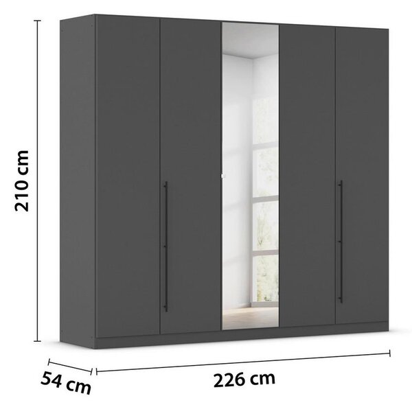 Skříň s otočnými dveřmi SAFARI, šířka 226 cm