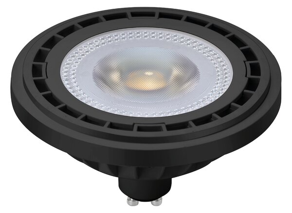 Halogenová LED žárovka GU10 neutrální 4000k 6w 450 lm černá