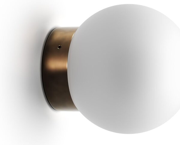 Il Fanale 292.02.MM Foam, nástěnné svítidlo, 1xE27 max 10W, morocco/mléčné sklo, prům. 12cm, IP44