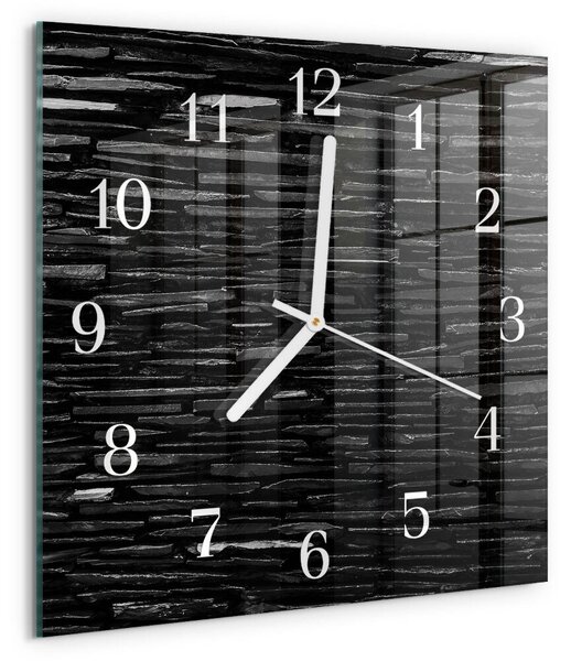 Skleněné hodiny Kameny zskb-30x30-00085843