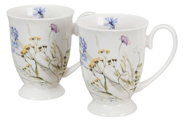 Porcelánový hrnek na noze Royal Melody 340 ml sada 2ks