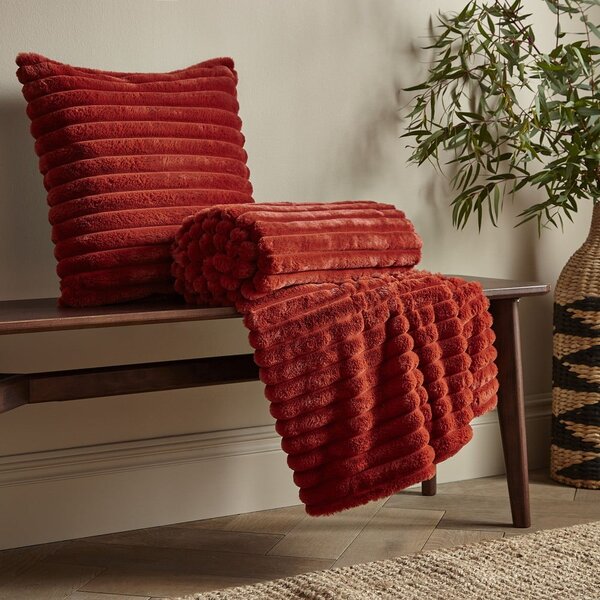 Dekorační polštář 45x45 cm Cosy Ribbed – Catherine Lansfield