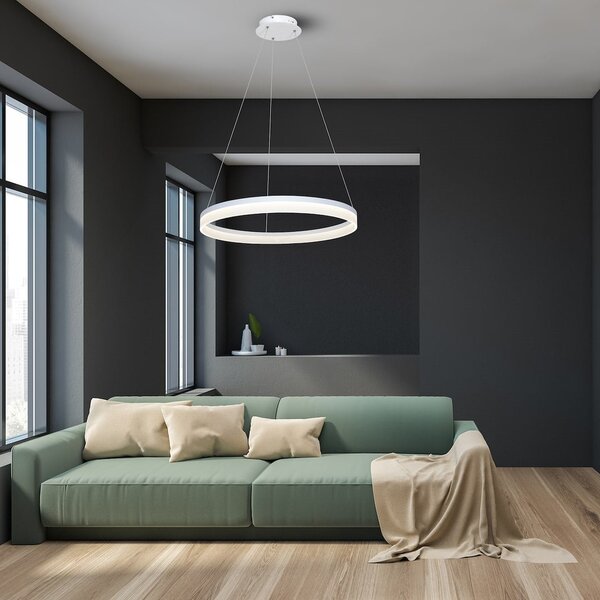 Závěsné LED svítidlo Ring, 1x LED 36w, 4000k, w