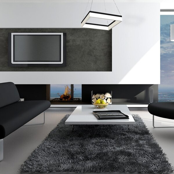 Závěsné LED svítidlo Nero, 1x LED 32w, 4000k, b