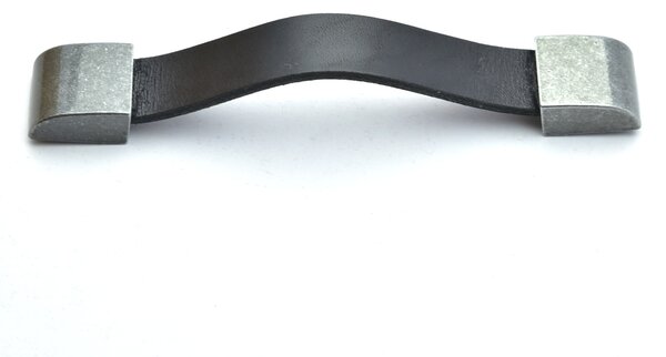 Gamet NIKOL černá kůže/ ocel patina 128 mm