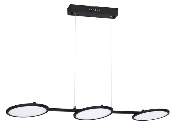 Závěsné LED svítidlo Giro, 3x LED 30w, 4000k, b