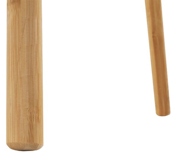 KONDELA Konferenční stolky, set 2 ks, bílá / přírodní, BISMAK