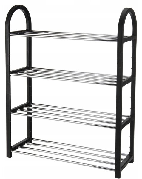 Botník Storage Solutions 50 x 65 x 19 cm černá