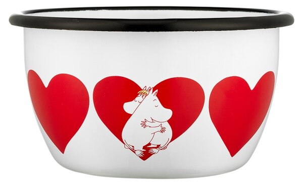 Muurla Miska Moomin Heart 0,6l, smalt
