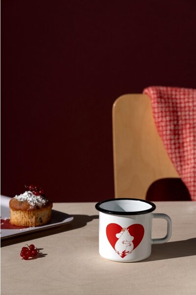 Muurla Hrnek Moomin Heart 0,37l, smalt