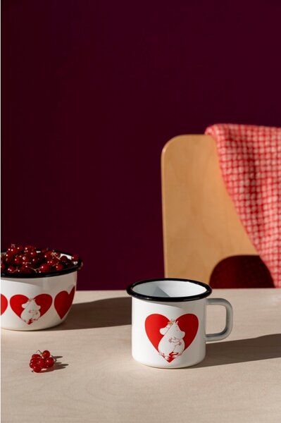 Muurla Hrnek Moomin Heart 0,37l, smalt
