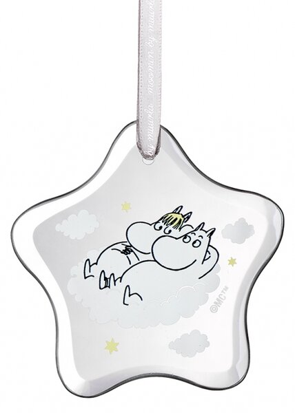 Muurla Vánoční dekorace Snorkmaiden & Moomin