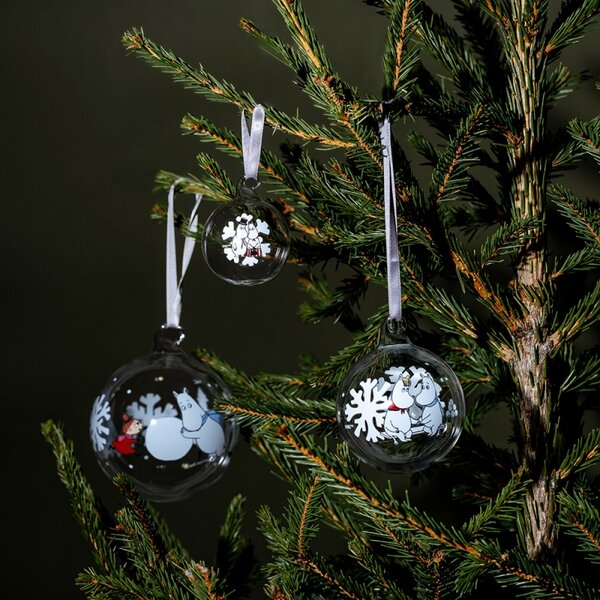 Muurla Vánoční ozdoba Moomin Snowflake 9cm