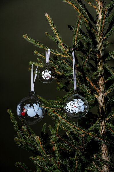 Muurla Vánoční ozdoba Moomin Snowflake 9cm
