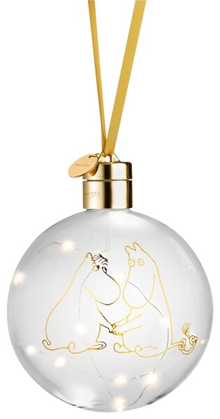 Muurla LED vánoční ozdoba Moomin 11cm / 80. výročí