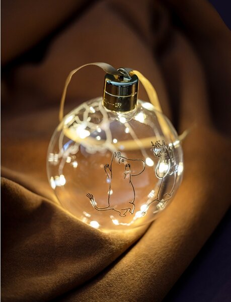 Muurla LED vánoční ozdoba Moomin 11cm / 80. výročí