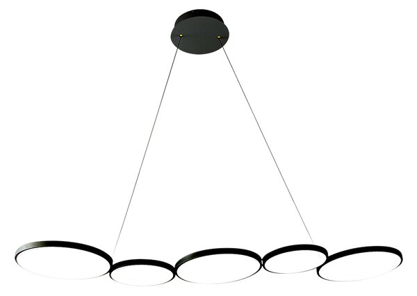 Závěsné LED svítidlo Olympia, 5x LED 50w, 4000k, b