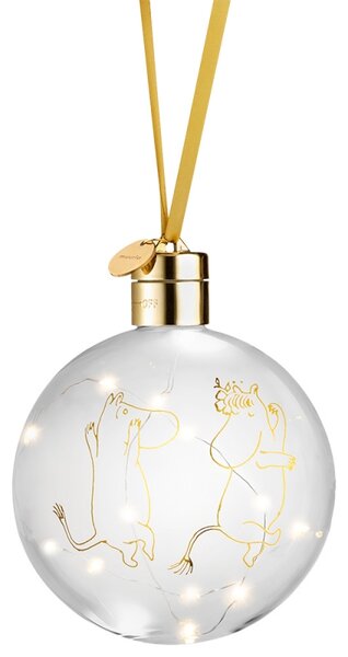Muurla LED vánoční ozdoba Moomin 11cm / 80. výročí