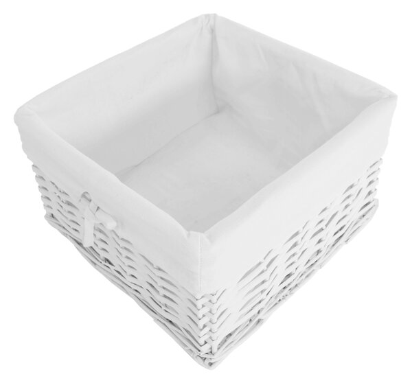 KONDELA Lavice s úložným prostorem, bílá, BLANCO