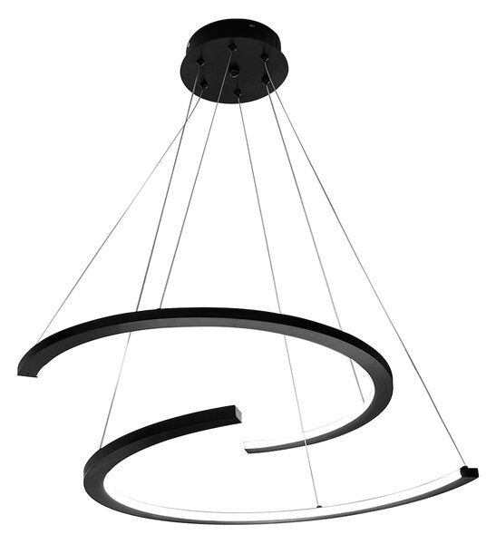 Závěsné LED svítidlo Doublemoon, 2x LED 30w, 4000k, b