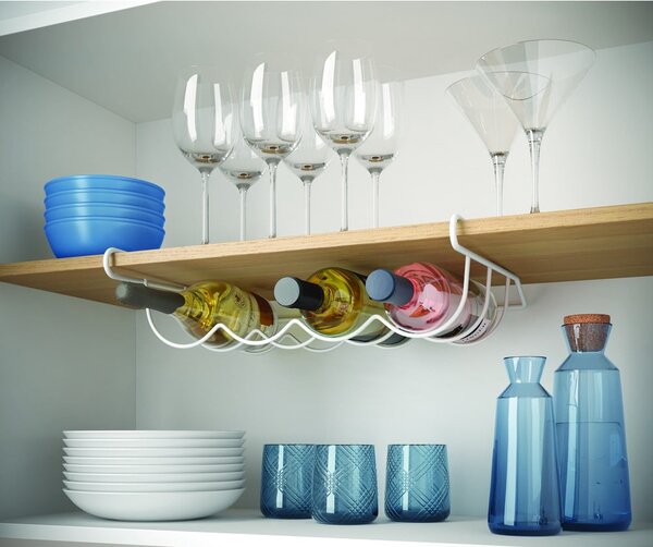 Organizér do lednice z nerezové oceli Cool-Bottle – Metaltex